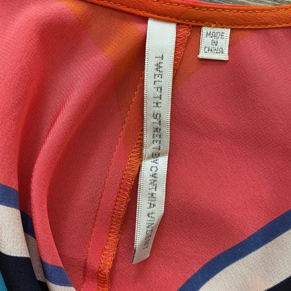 New Twelfth Street By Cynthia Vincent Silk Maxi Dress - Picture 13 of 14